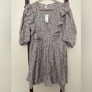 H&M flower print dress